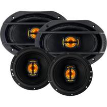 Kit Com 2 Alto-falantes Leson 5" e 6x9” 55w