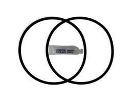 Kit com 2 anéis de vedação Pool Ruler Hayward SPX1500P com graxa Kit com 2 anéis de vedação Pool Ruler Hayward SPX1500P com graxa