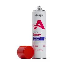 Kit com 2 anjo tinta spray anjo uso geral vermelho 400 ml