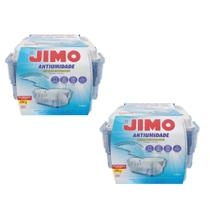 Kit Com 2 Aparelho Jimo Antiumidade E Refil 200g Tira Mau Cheiro Mofo Bolor Umidade Ideal Quartos Armarios Closets Banheiros Ambientes Fechados