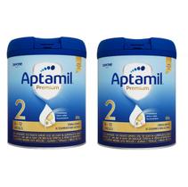 Kit Com 2 Aptamil Premium 2 Fórmula Infantil 800g