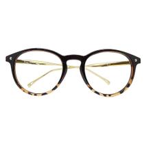 Kit com 2 Armações Óculos Grau Redondo Haste Metal Premium