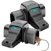 Kit com 2 Armadilhas Duplas Cobertas para Ratos e Esquilos Kat Sense