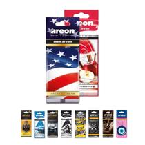 Kit com 2 Aromatizantes Automotivo Areon Cheirinho Carro Suave Frutado Amadeirado Cítrico Cheiro Kit com 2 Aromatizantes Automotivo Areon Cheirinho Carro Suave Frutado Amadeirado Cítrico Cheiro