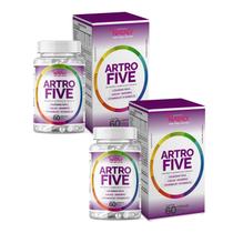 Kit Com 2 - Artrofive Colágeno Tipo 2 + Magnésio e Vitaminas 60 Capsulas de 500mg Nataly
