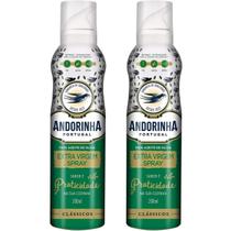 Kit Com 2 Azeite Andorinha Spray Extra Virgem 200ml Kit Com 2 Azeite Andorinha Spray Extra Virgem 200ml