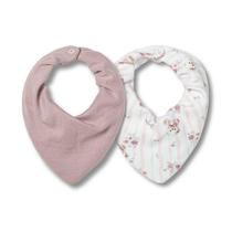 Kit Com 2 Babadores Hug Bandana Quarto De Sofia Rosa Kit Com 2 Babadores Hug Bandana Quarto De Sofia Rosa