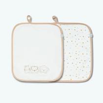 Kit Com 2 Babinhas Hug Diversão Marrom Claro