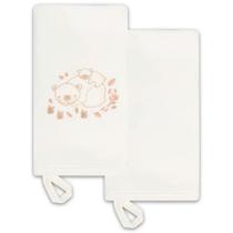 Kit Com 2 Babinhas Hug Encanto Off White Kit Com 2 Babinhas Hug Encanto Off White