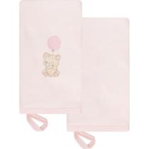 Kit Com 2 Babinhas Hug Encanto Rosa Claro