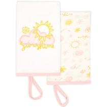 Kit com 2 Babinhas Hug Sunshine 32x37cm E15601