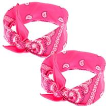 Kit Com 2 Bandanas 55x55 Várias Cores Monte Seu Kit