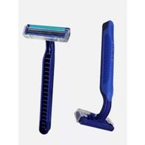 Kit com 2 Barbeadores Lâmina Dupla ou Lâmina Tripla com Fita Lubrificante Kit com 2 Barbeadores Lâmina Dupla ou Lâmina Tripla com Fita Lubrificante