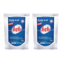 Kit com 2 Barrilha Elevador de PH 1.5kg HTH