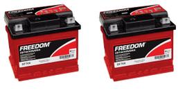 Kit com 2 Bateria Estacionaria Freedom Df700 12v 50ah Nobreak, Solar