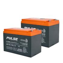 Kit Com 2 Bateria Pulse 12V 15AH Ciclo Profundo Scooter Bicicleta Elétrica Bikelete Kit Com 2 Bateria Pulse 12V 15AH Ciclo Profundo Scooter Bicicleta Elétrica Bikelete