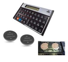 Kit com 2 Baterias Lithium Modelo Cr2032 3v Para Calculadora Financeira Modernas