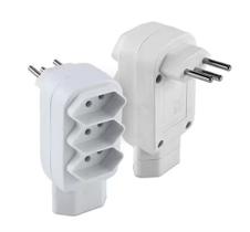 Kit com 2 Benjamin Tripolar 4 Saídas 10a Bivolt