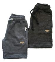 Kit com 2 bermuda infantil moletom atacado