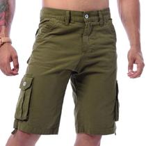 Kit Com 2 Bermudas Cargo Masculinas Premium - Icari