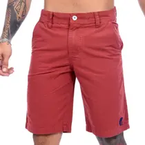 Kit Com 2 Bermudas Coloridas Masculina Sarja Atacado - Icari