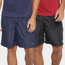 Kit com 2 Bermudas Mizuno Energy 7 Masculina