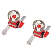 Kit com 2 Bestfer Aplicador de Fita Adesiva ou Durex Suporte Manual 50mm BFH1549