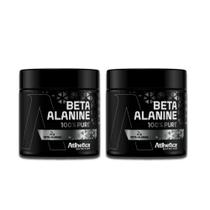 Kit com 2 Beta Alanine 100% Pure 200g Atlhetica Nutrition