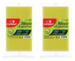 Kit Com 2 Bloco De Espuma Condor Kit Com 2 Bloco De Espuma Condor