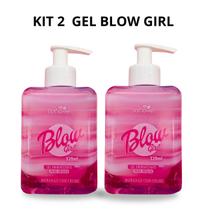Kit com 2 Blow Girl Hot Flowers Gel Aromatizante 320ml Textura em Gel de Rápida Absorção