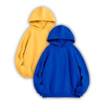 Kit com 2 Blusas De Moletom Básica Com Capuz Confortável Estilosa