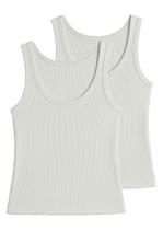 Kit com 2 Blusas Feminina Regata Hering N1te