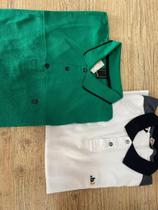 Kit com 2 blusas polo