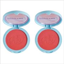 Kit com 2 blush compacto playback popstar diva hbm08-2 ruby rose