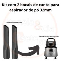 Kit com 2 bocais de canto para aspirador de pó de 32mm Kit com 2 bocais de canto para aspirador de pó de 32mm