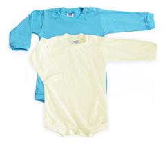 Kit Com 2 Body Manga Longa Tamanho Rn, P, M, G E 1 -
