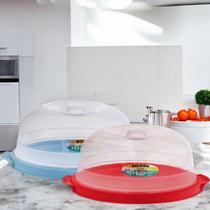 Kit com 2 Boleiras Plástico Redondo Bolos Tortas Pudim