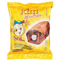 KIT COM 2 - Bolo Chocolate com Baunilha Kim 70g - SEM LEITE - SEM LACTOSE - SEM OVO KIT COM 2 - Bolo Chocolate com Baunilha Kim 70g - SEM LEITE - SEM LACTOSE - SEM OVO