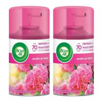 Kit com 2 Bom Ar Freshmatic Refil Jardim Peônia 250ml Kit com 2 Bom Ar Freshmatic Refil Jardim Peônia 250ml