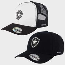 Kit com 2 Bonés Botafogo Kit com 2 Bonés Botafogo