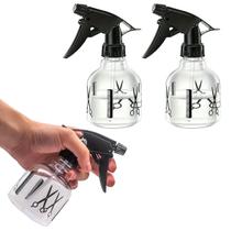 Kit com 2 Borrifador Spray Névoa 250ml Pulverizador Salão Cabeleireiro Barbeiro Manicure Profissional Kit com 2 Borrifador Spray Névoa 250ml Pulverizador Salão Cabeleireiro Barbeiro Manicure Profissional
