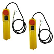 kit com 2 Botoeira de comando para talha Elétrica - 20010322 kit com 2 Botoeira de comando para talha Elétrica - 20010322