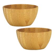 Kit Com 2 Bowls De Bambu Verona 6,5X3,4Cm Lyor