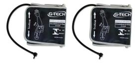 Kit Com 2 Braçadeiras 23x43cm Alta Qualidade - G-tech Preto