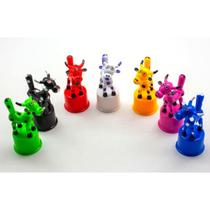 kit com 2 Brinquedo Dançante Vaquinha Mole Miniatura