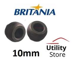 KIT com 2 Buchas Ferro para Circulador Britânia C-50 com pescoço furo 10mm