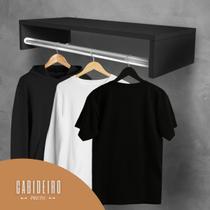 Kit com 2 Cabideiros De Parede Arara Para Roupa Decorativa Organizador Kit com 2 Cabideiros De Parede Arara Para Roupa Decorativa Organizador