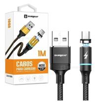 Kit com 2 Cabo Magnético SUMEXR SX-B16-V8