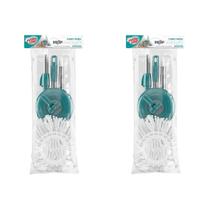 Kit Com 2 Cabo P/ MOP Giratório Fit Flash Limp Kit Completo E Original RMOP0115 Kit Com 2 Cabo P/ MOP Giratório Fit Flash Limp Kit Completo E Original RMOP0115