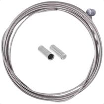 Kit com 2 Cabos de Aço para Freio de Bicicleta 3m Cromados e 2 Terminais de Alta Resistência Kit com 2 Cabos de Aço para Freio de Bicicleta 3m Cromados e 2 Terminais de Alta Resistência